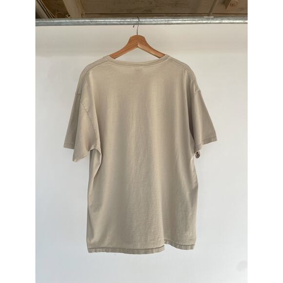 Vtg Salvador Dali Artist T-Shirt Museum Clock Surreal Beige Anvil Size XL - Picture 3 of 9